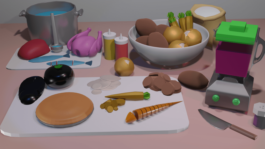 Ingredients Showcase (Othman Wahab)